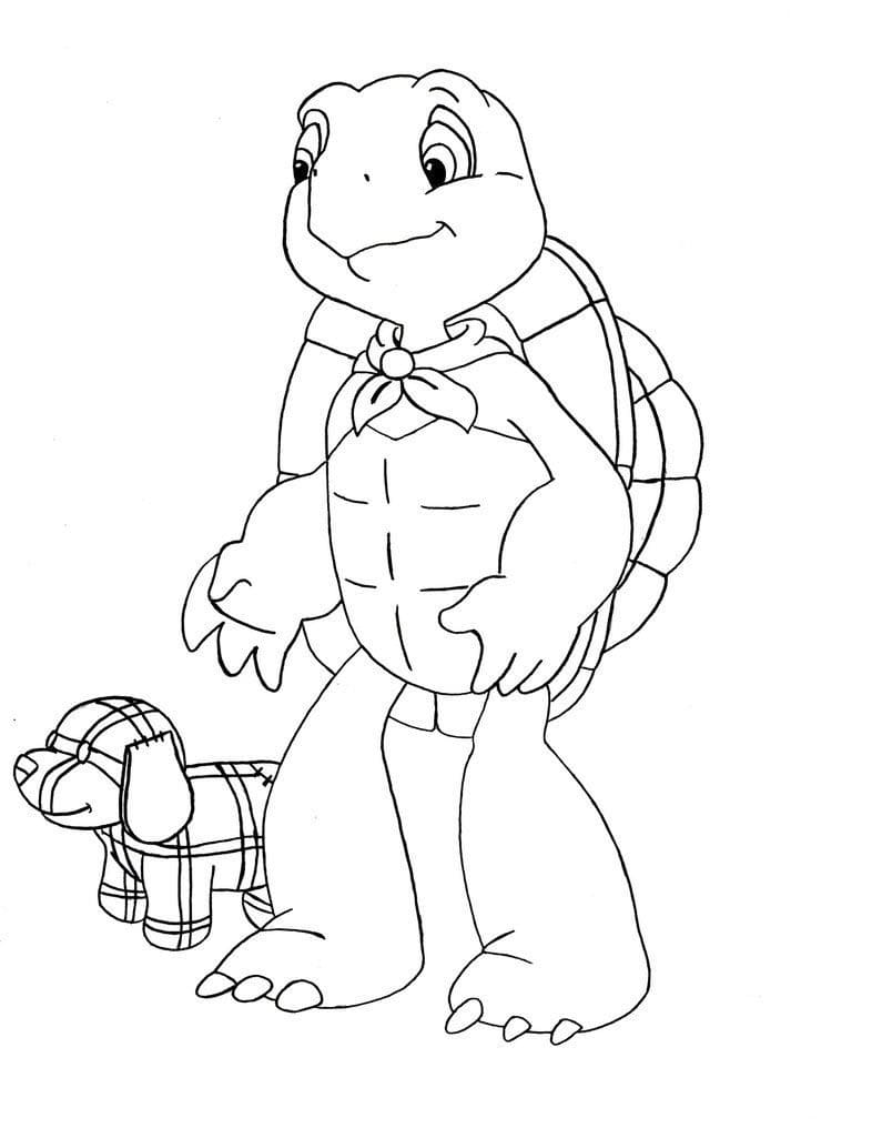 Franklin Utskriftbar fargelegging