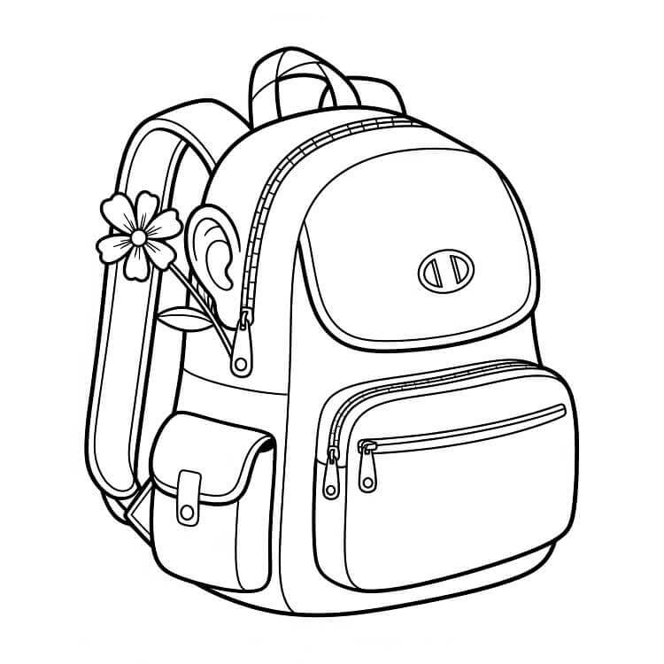 Gøy Ryggsekk fargelegging