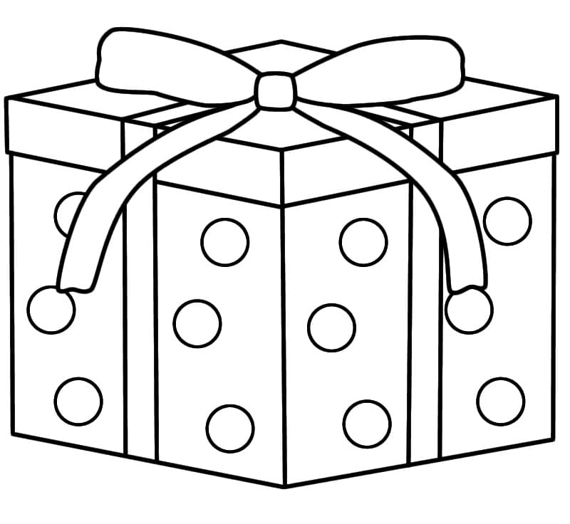 Gratis Julepakke fargelegging