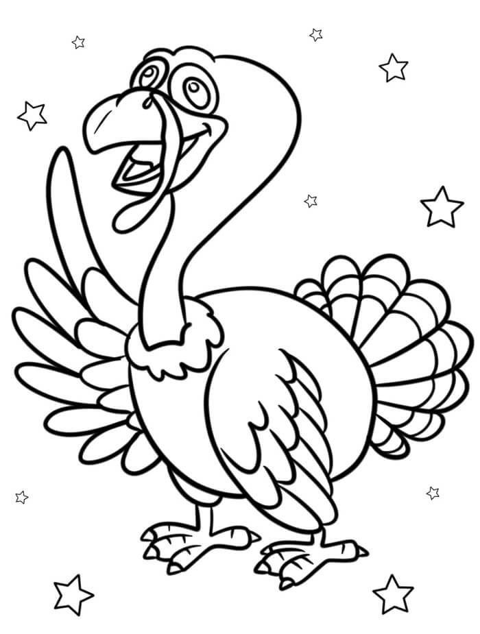 Gratis Kalkun å Skrive ut fargelegging