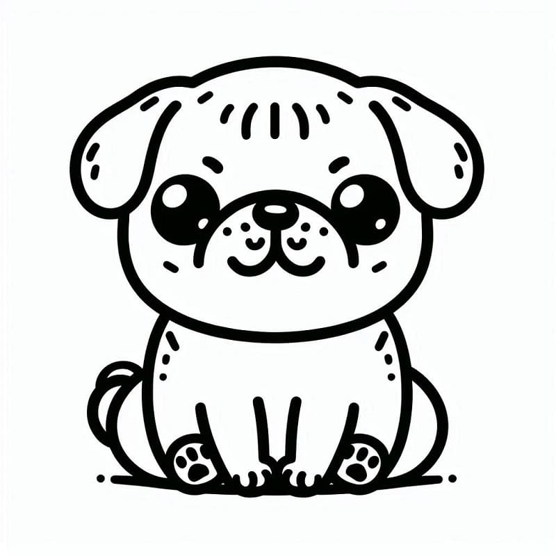 Gratis Mops fargelegging