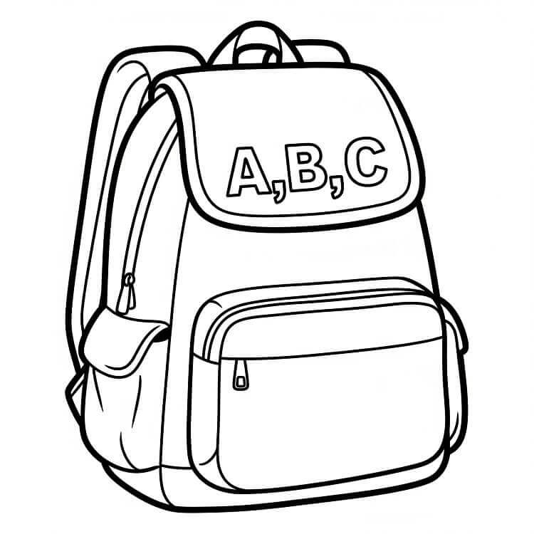 Gratis Ryggsekk fargelegging