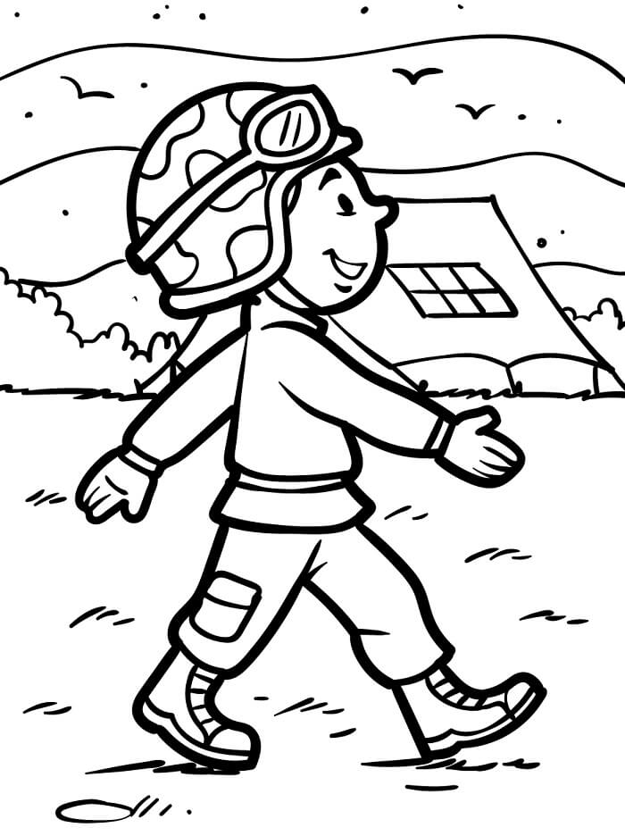 Gratis Soldat å Skrive ut fargelegging