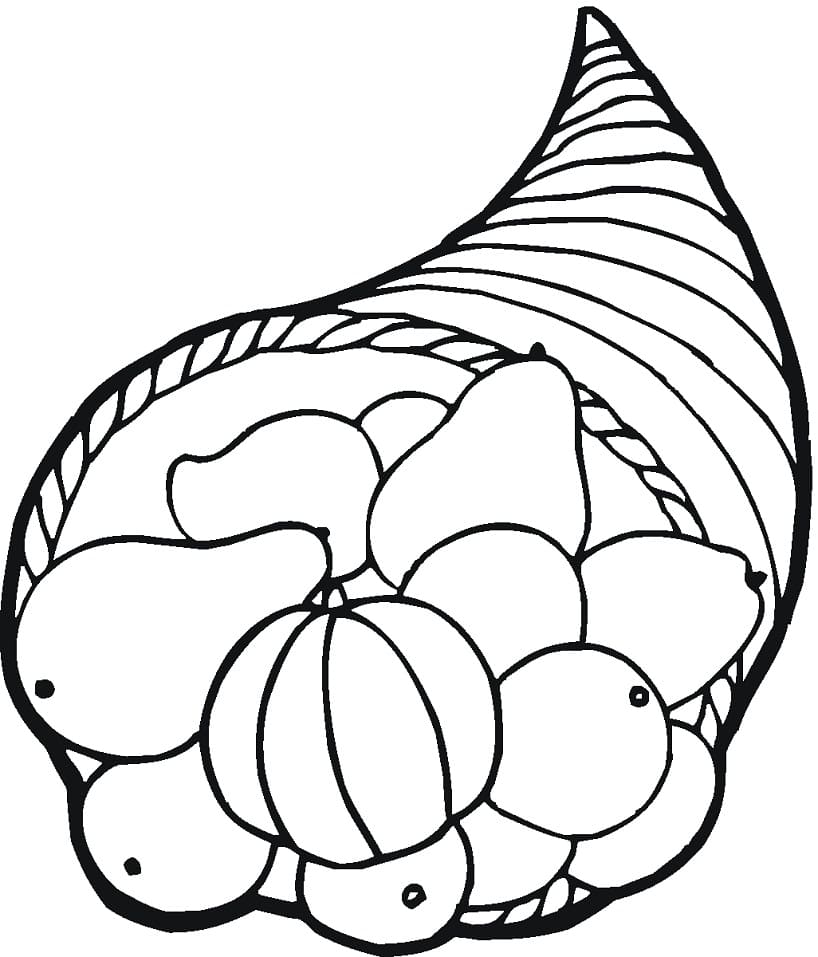 Gratis Thanksgiving Bilde fargelegging