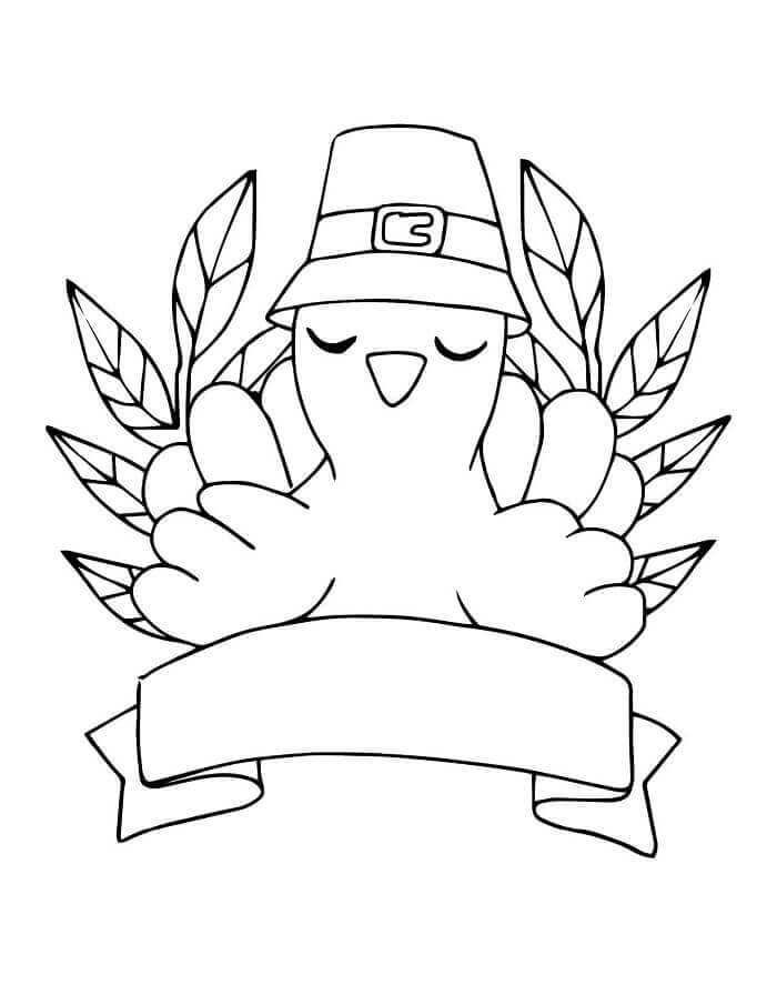 Hyggelig Kalkun fargelegging