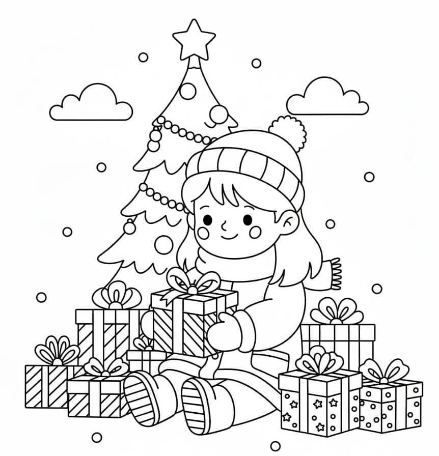 Julegaver Fargelegging