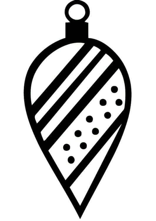 Julekuler for Barn fargelegging