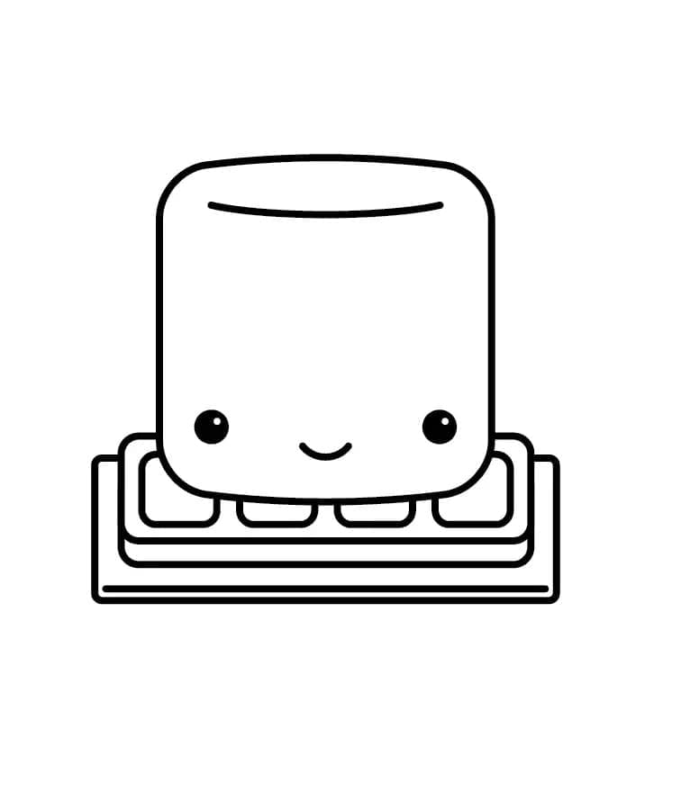 Kawaii Bilde fargelegging