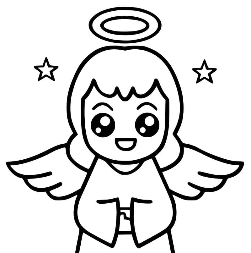 Kawaii Engel fargelegging