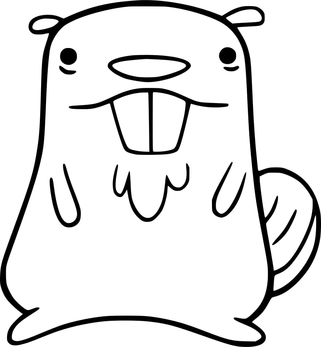 Lett Bever fargelegging