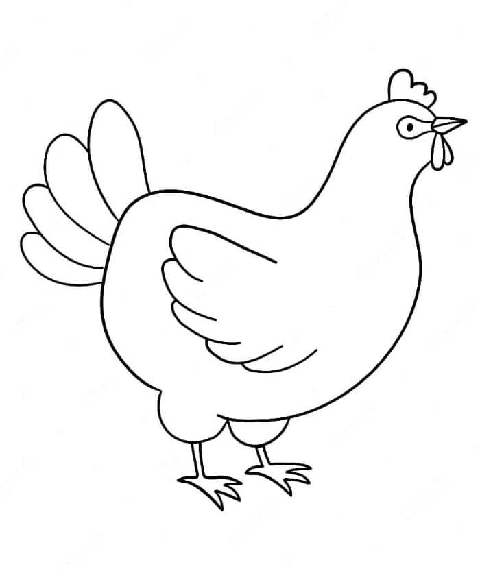 Lett Kylling fargelegging