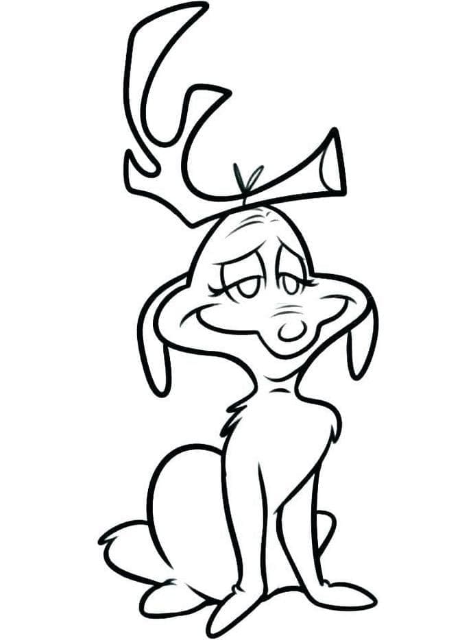 Max fra Grinchen fargelegging