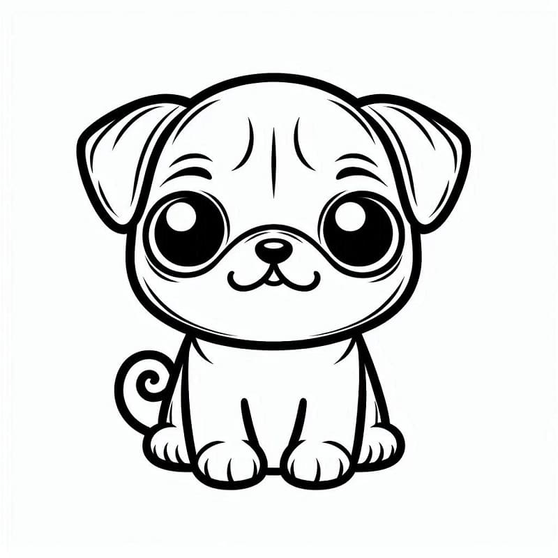 Mops Gratis fargelegging