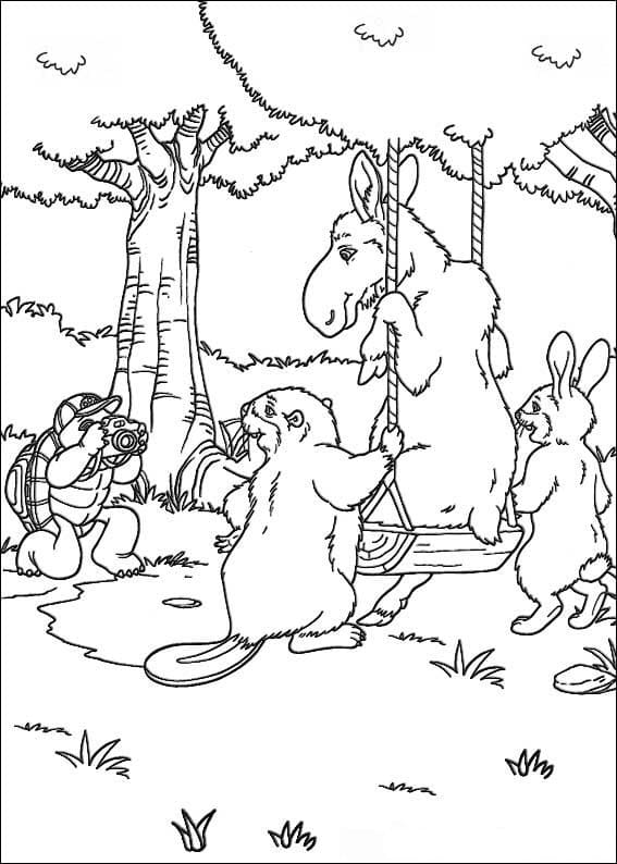 Morsom Franklin fargelegging