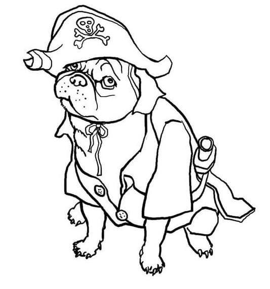 Morsom Mops fargelegging