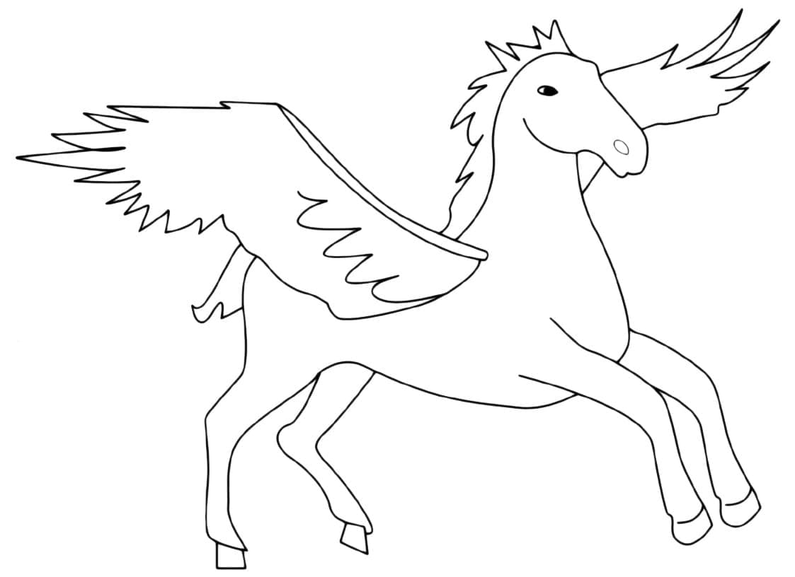 Pegasus for Barn fargelegging