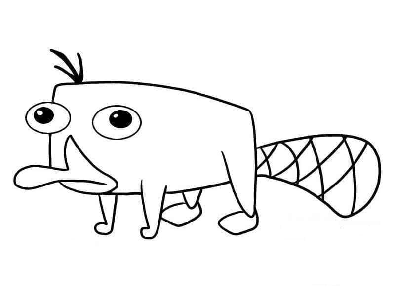 Phineas og Ferb for 4-åringer fargelegging