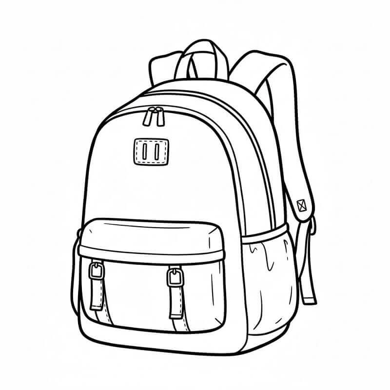 Ryggsekk Bilde fargelegging