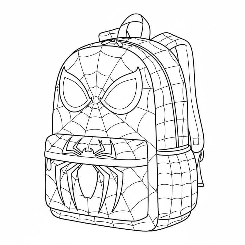 Ryggsekk Gratis Utskriftbar fargelegging