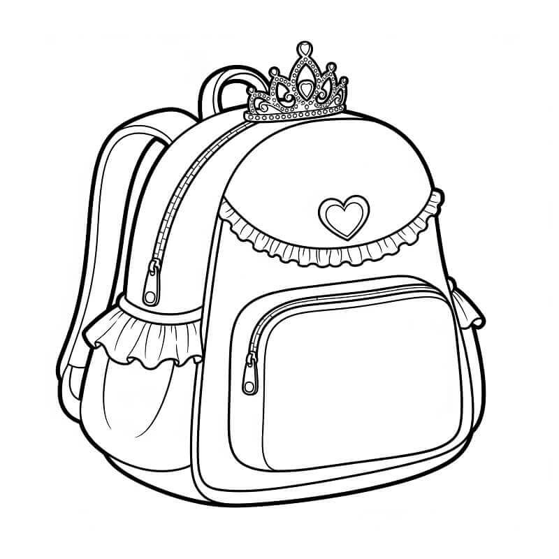 Ryggsekk for Barn fargelegging