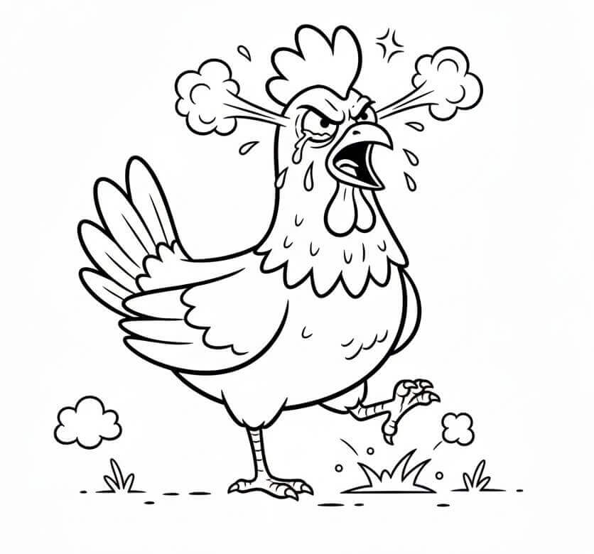 Sinna Kylling fargelegging