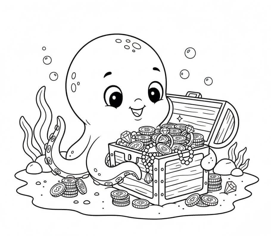 Sjarmerende Blekksput fargelegging