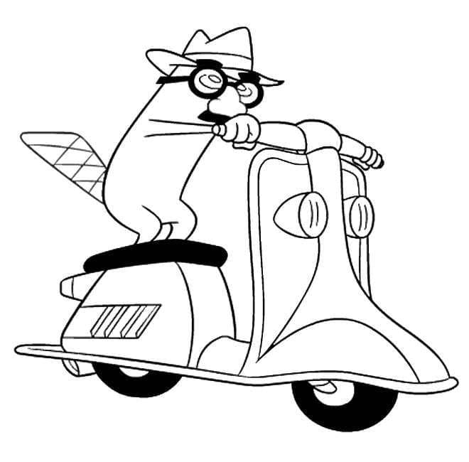 Skriv ut Phineas og Ferb fargelegging