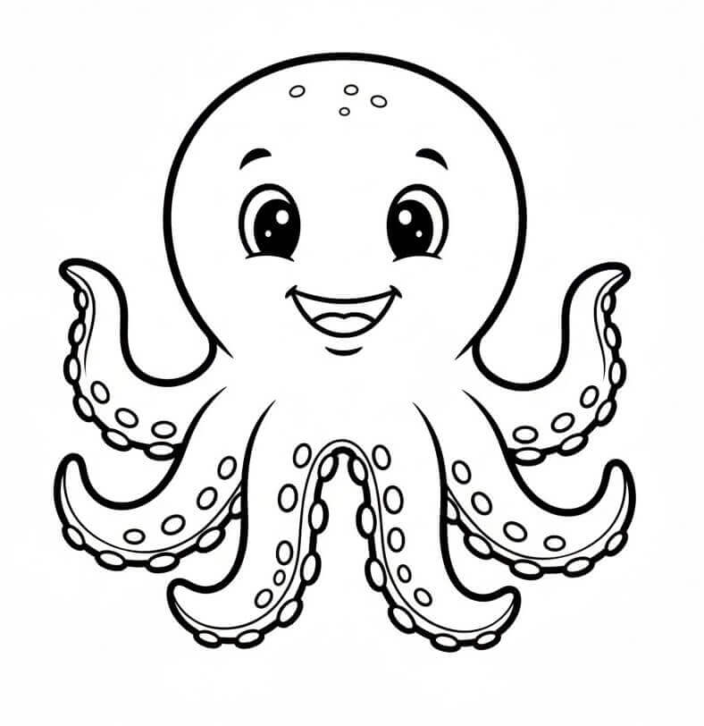 Smilende Blekksput fargelegging