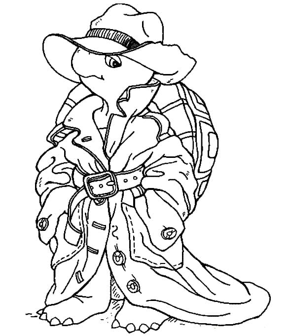 Søt Franklin fargelegging