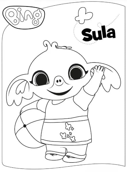 Sula Bing Kanin fargelegging