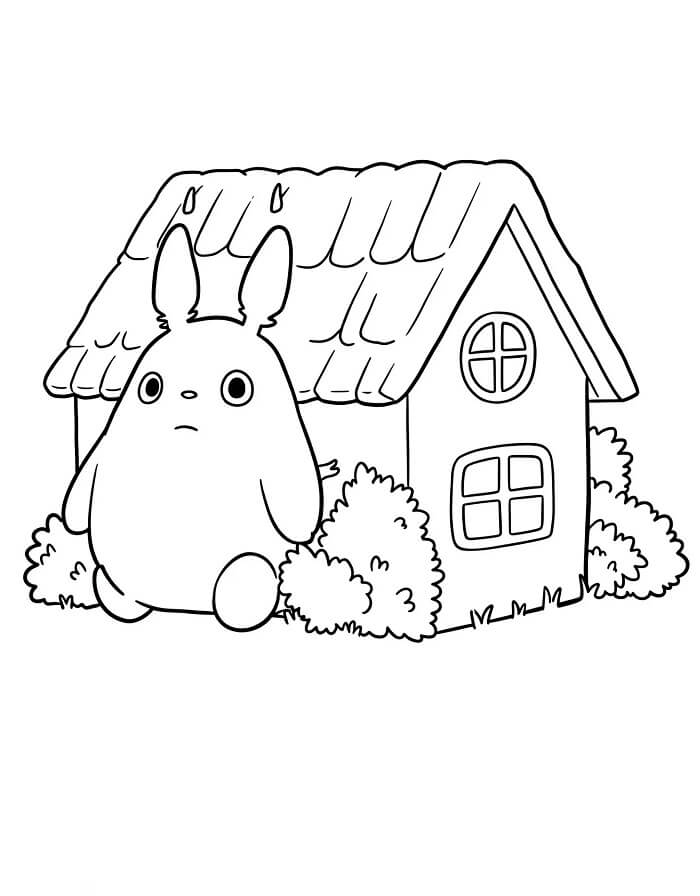 Totoro Gratis for Barn fargelegging