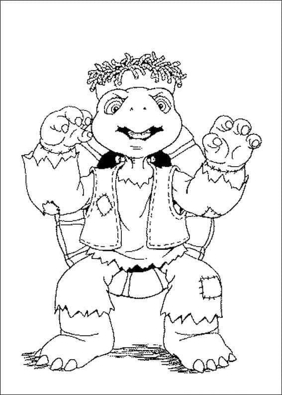 Utskriftbar Gratis Franklin fargelegging