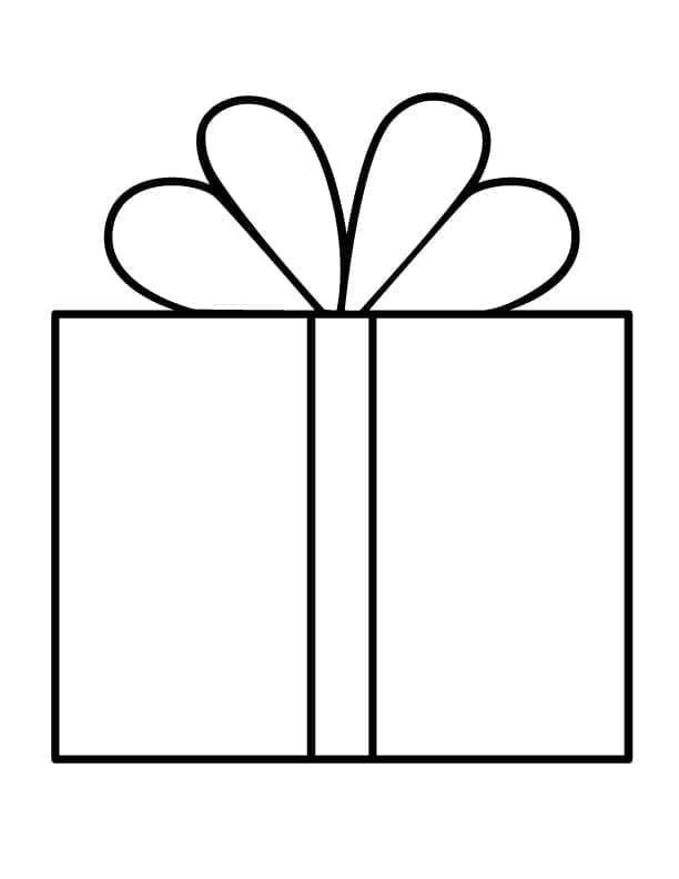 Veldig Enkel Julegave fargelegging