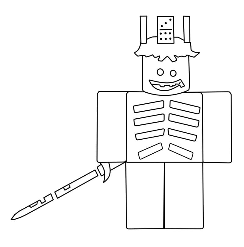 1X1X1X fra Steal a Brainrot fargelegging
