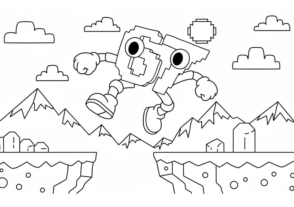 67 Brainrot gratis bilde fargelegging