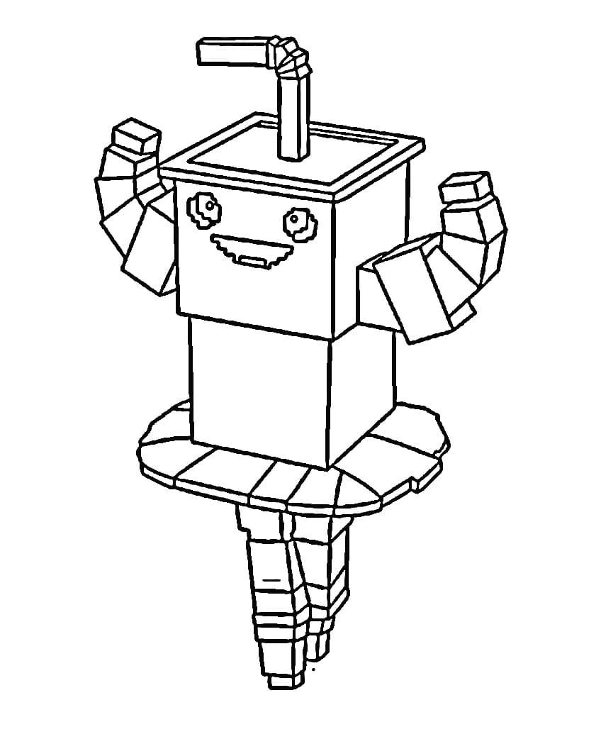 Ballerino Lololo fra Steal a Brainrot fargelegging