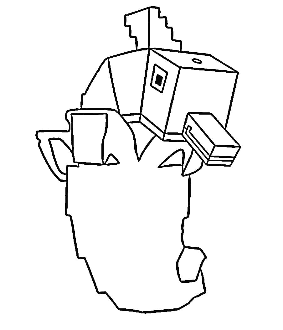 Bananita Dolphinita fra Steal a Brainrot fargelegging