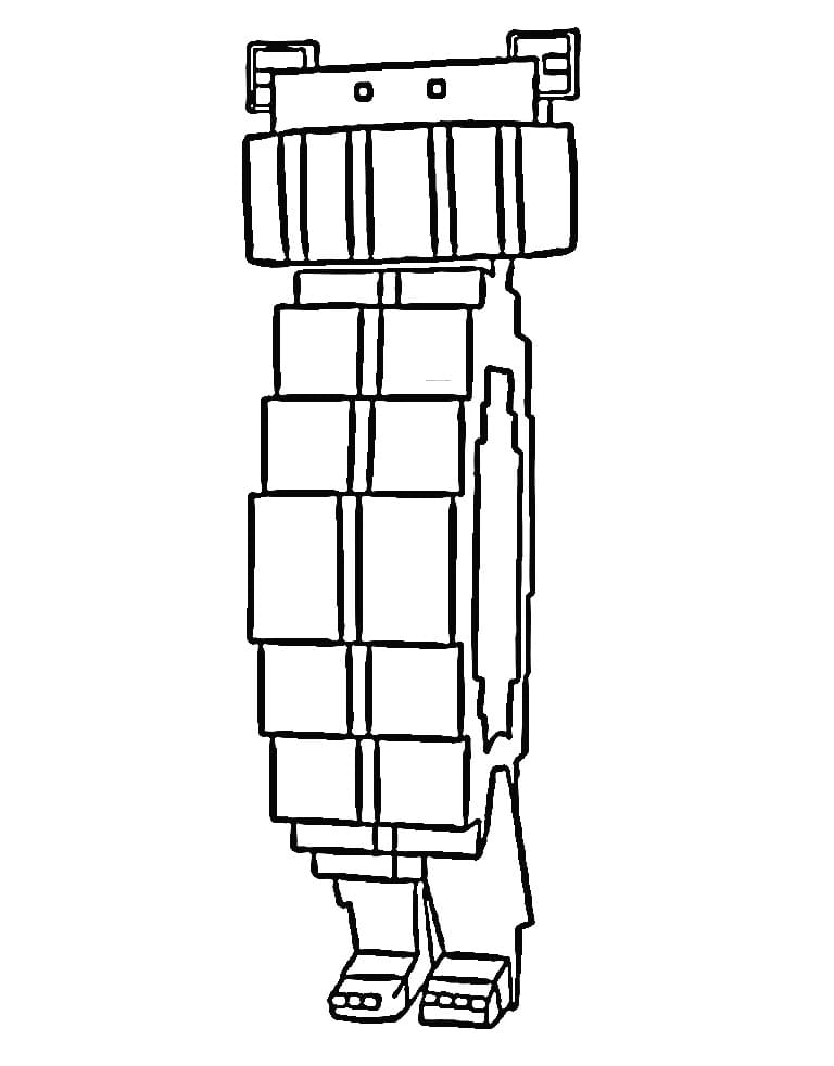 Boneca Ambalabu fra Steal a Brainrot fargelegging