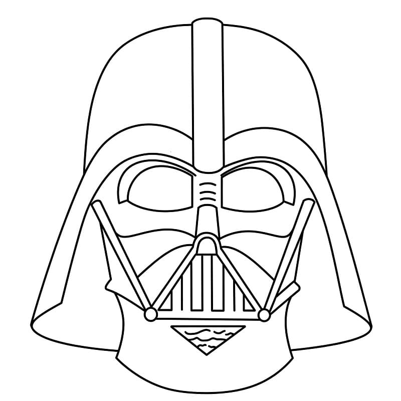 Darth Vader-hode fargelegging