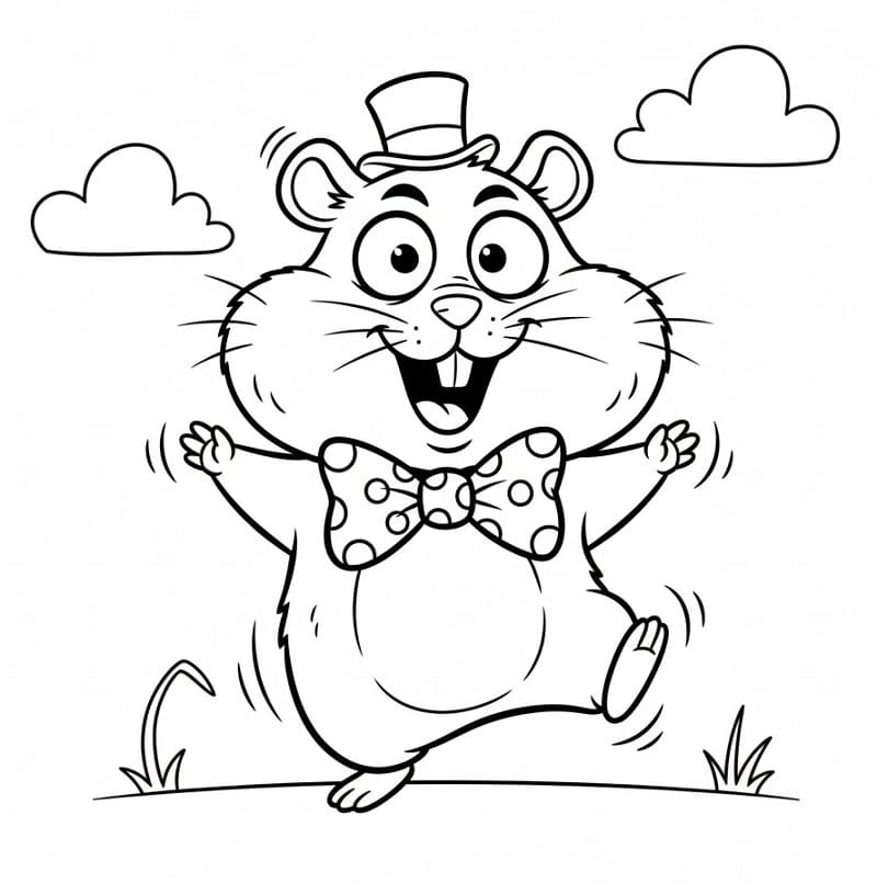 Elskelig Hamster fargelegging