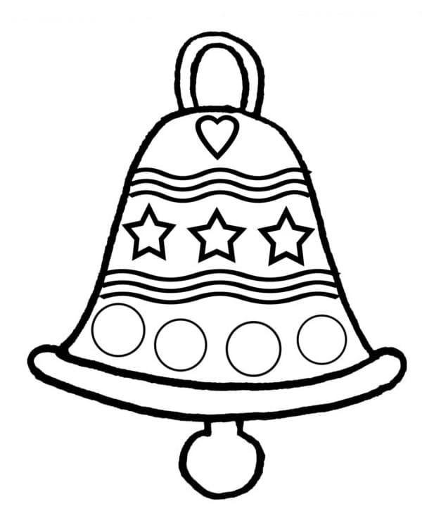 Elskelig Juleklokke fargelegging