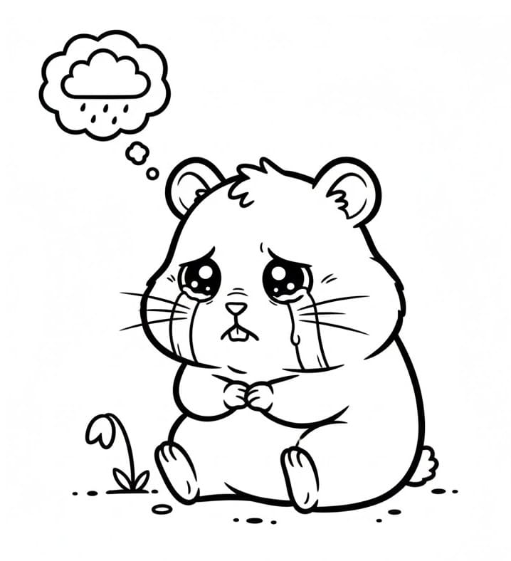 Enkel Hamster fargelegging