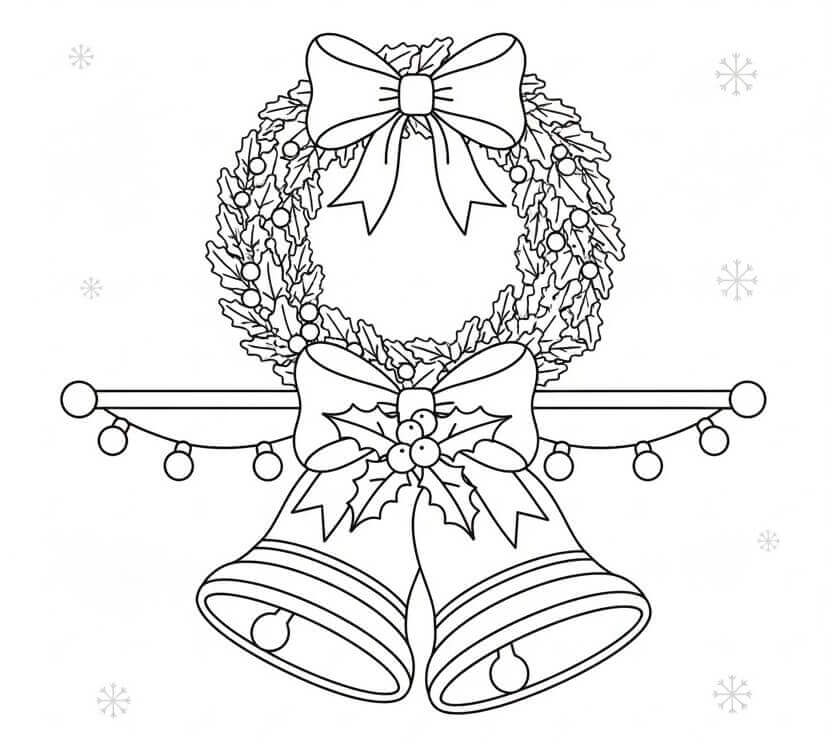 Fantastiske Juleklokker fargelegging
