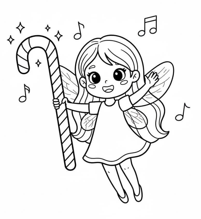 Fe med Sukkerstang fargelegging