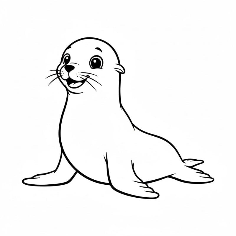 Grunnleggende Sjøløve fargelegging