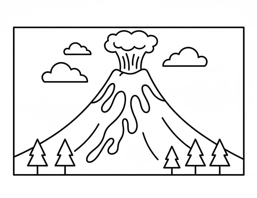 Grunnleggende Vulkan fargelegging