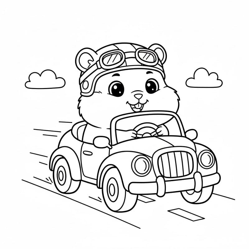 Hamster Uten Kostnad fargelegging