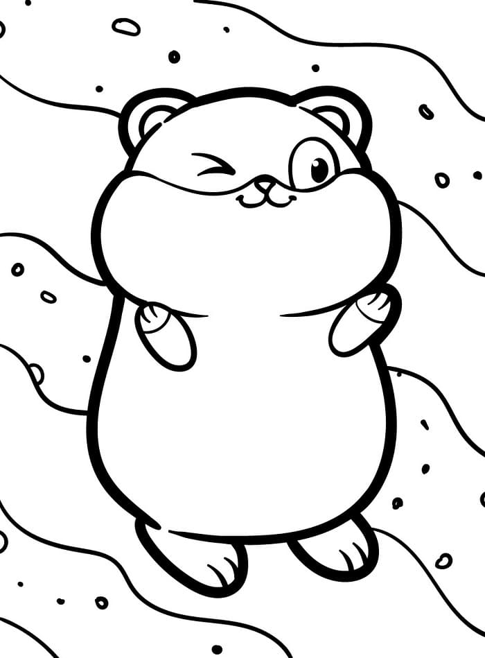 Hamster for Barn fargelegging