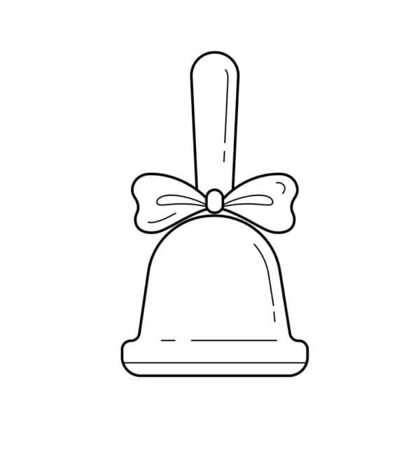 Julenisse-juleklokke fargelegging