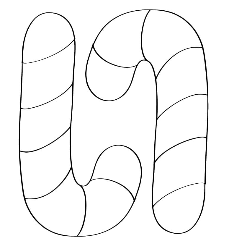 Lett Sukkerstenger fargelegging